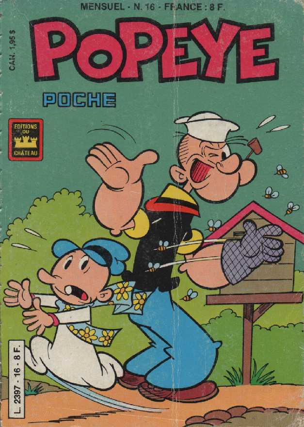 Scan de la Couverture Popeye Poche n 16